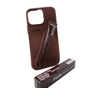 Силиконов калъф за телефон с червило Rhode 16 Pro Max Espresso