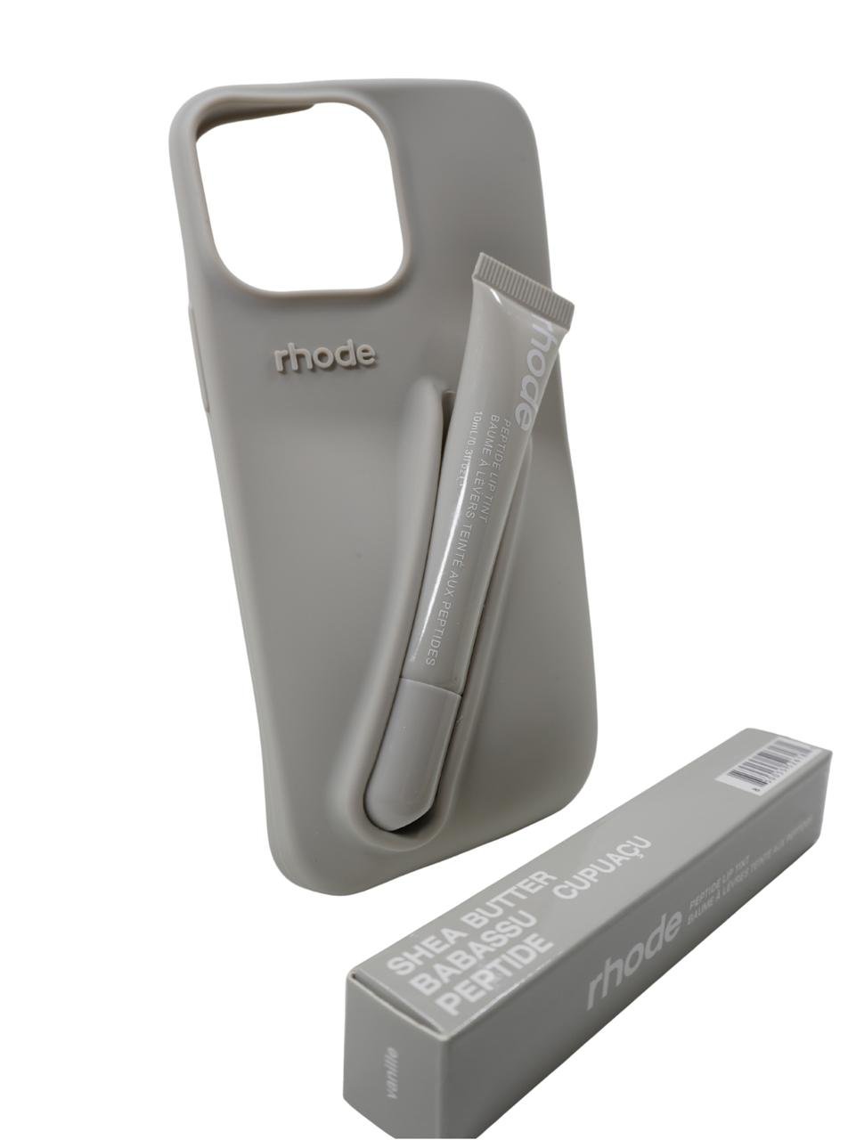 Силиконов калъф за телефон с червило Rhode 14/15 Pro Max Vanille - Image 2