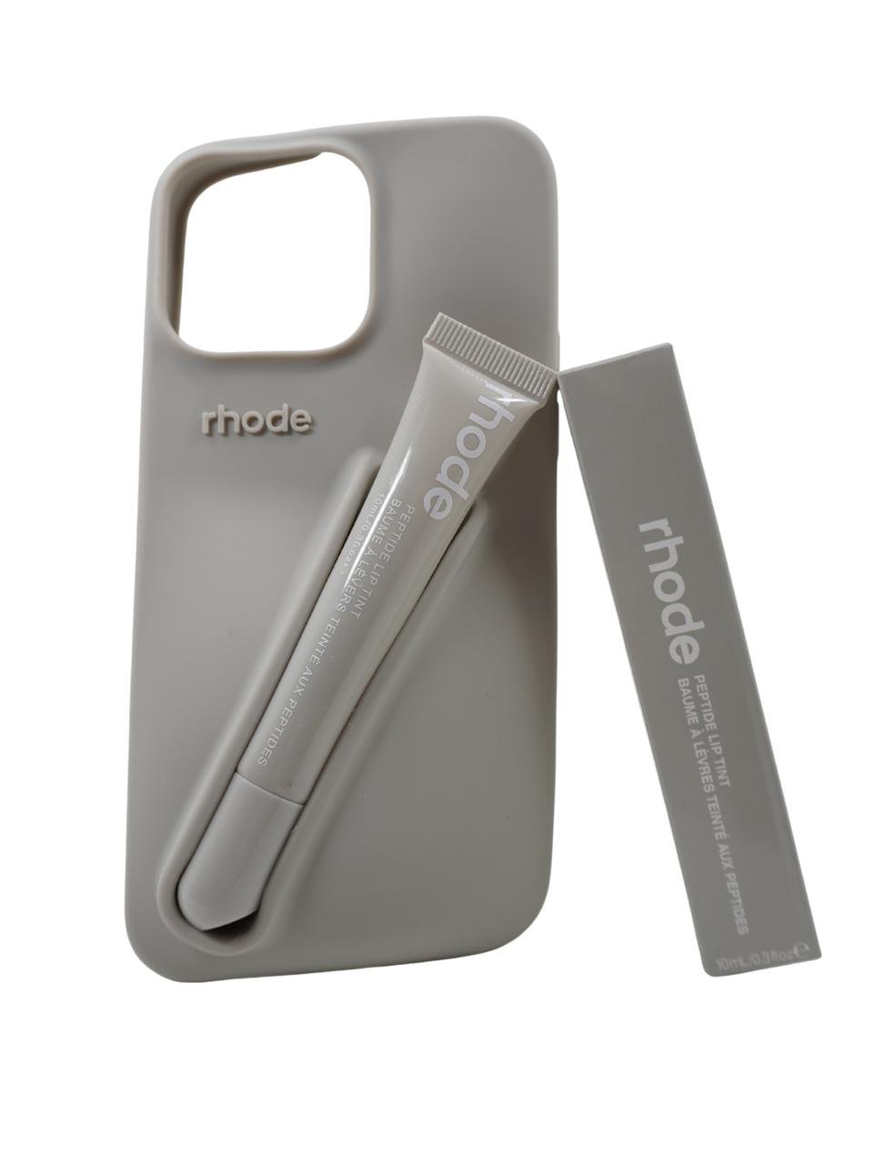 Силиконов калъф за телефон с червило Rhode 14/15 Pro Max Vanille - Image 3