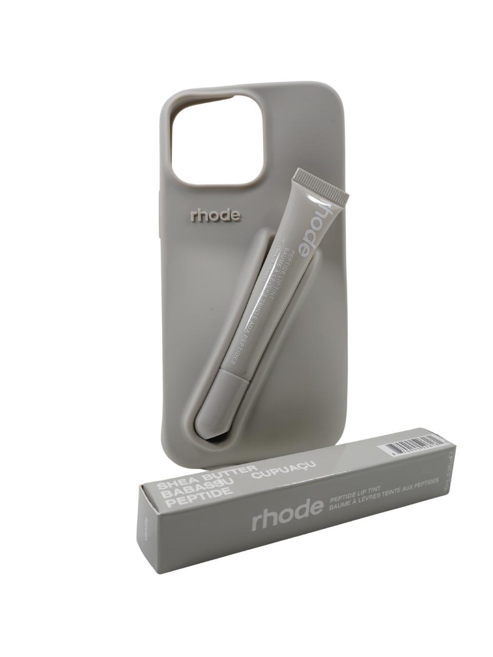 Силиконов калъф за телефон с червило Rhode 14/15 Pro Max Vanille