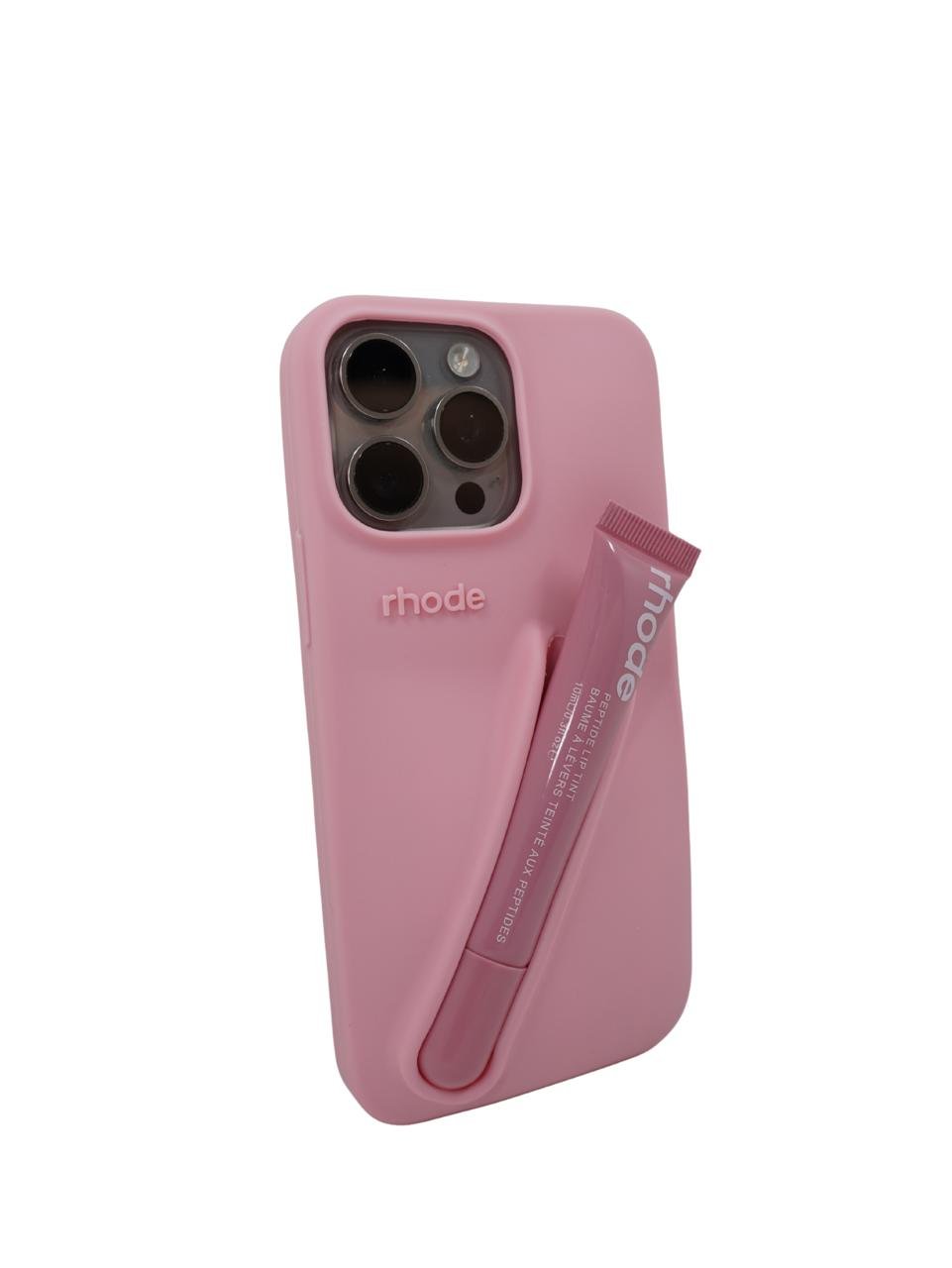 Силиконов калъф за телефон с червило Rhode 16 Pro Max Ribbon - Image 4