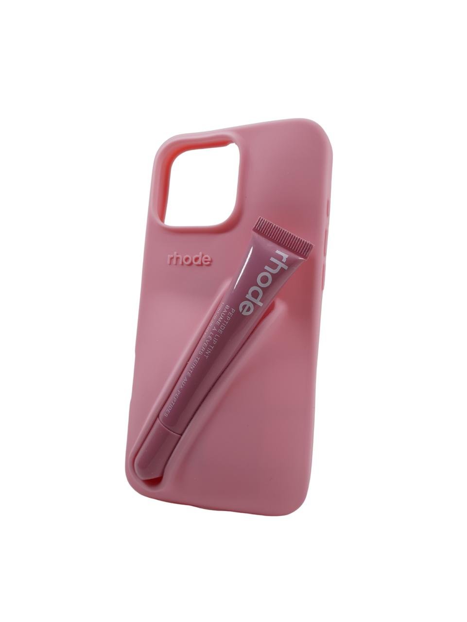 Силиконов калъф за телефон с червило Rhode 16 Pro Max Ribbon - Image 5