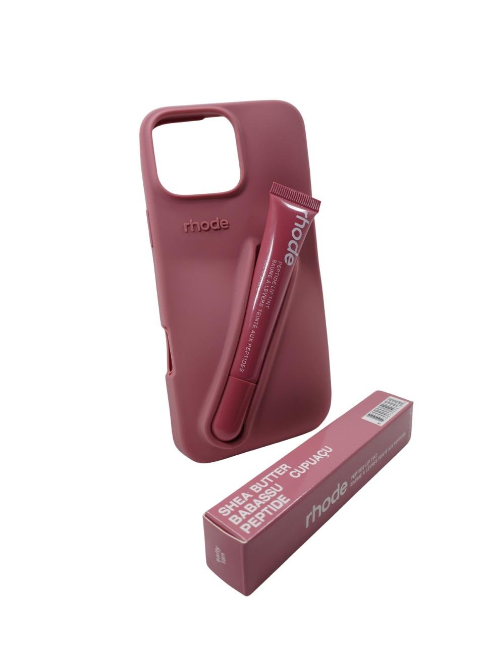 Силиконов калъф за телефон с червило Rhode 14/15 Pro Max Salty Tan - Image 3