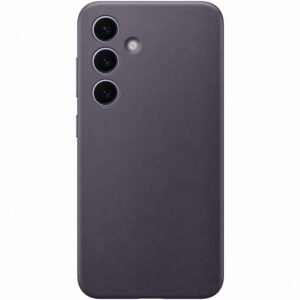 Калъф Samsung Leather Cover за Samsung Galaxy S24 Тъмно лилав