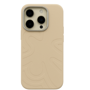 Калъф AppCase Flower Beige Magsafe IPhone 17