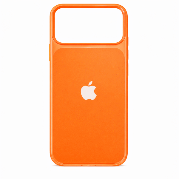 Калъф iPhone 17 Pro Clear Case Orange OEM